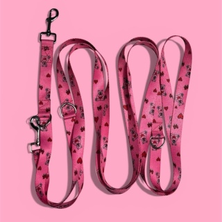 Smycz przepinana ,,Misiowasłodycz'' szer.taśmy2,5cm